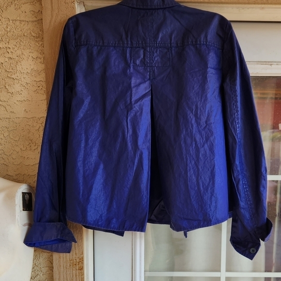 Anthropologie Hei Hei‎ Wax Coated Utility Swing jacket - Picture 5 of 8